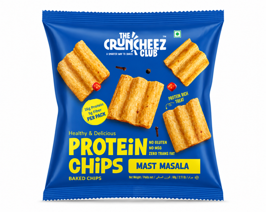 Crunchees High Protien Chips | Mast Masala
